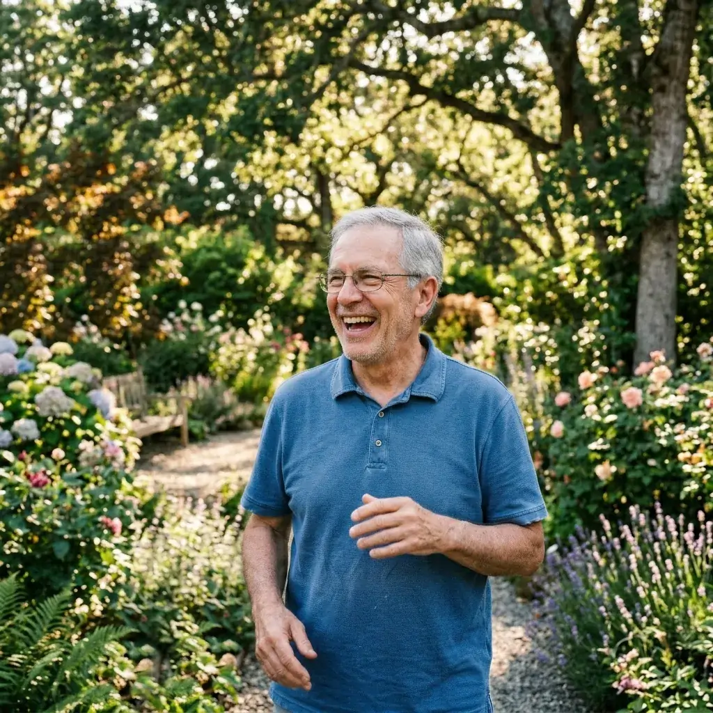Older man who reports better everyday memory after taking Memodyne